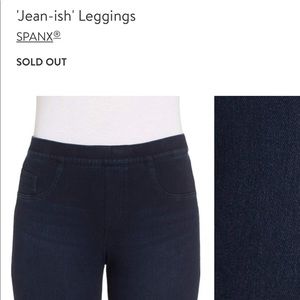 Spanx jean legging
